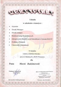 Certyfikat Certyfikat